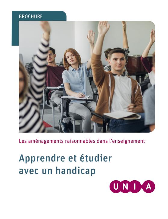 Brochure de Unia sur le handicap à l'école