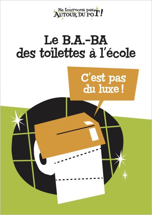 Image de la brochure "Le B.A.-BA des toilettes à l’école"