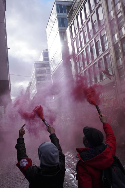 Photo de la manifestation des enseignants du 27 janvier 2025