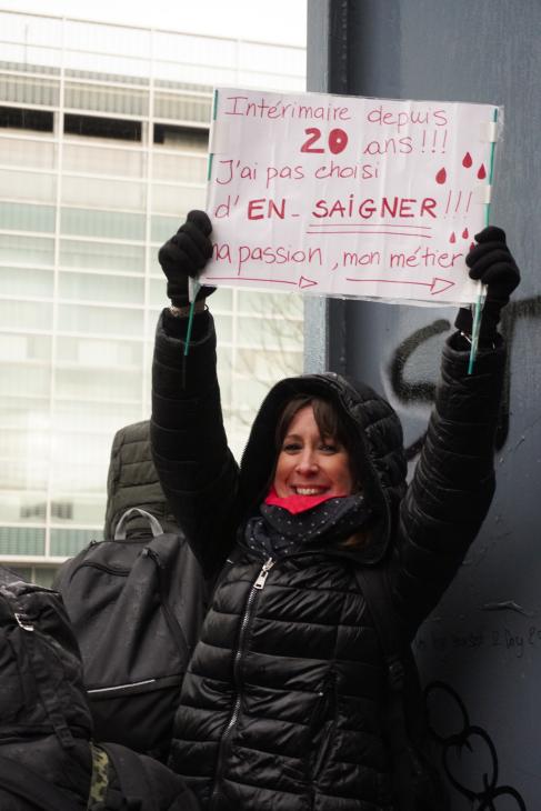 Photo de la manifestation des enseignants du 27 janvier 2025