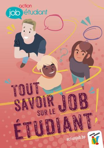 La brochure Tout savoir sur le job étudiant d’Infor Jeunes