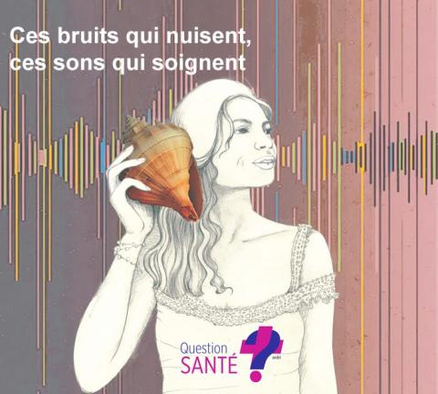 Couverture de la publication "Ces bruits qui nuisent, ces sons qui soignent" de Question santé