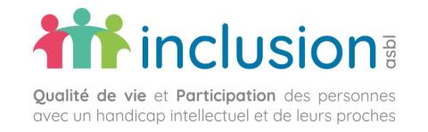 Logo de l'asbl Inclusion