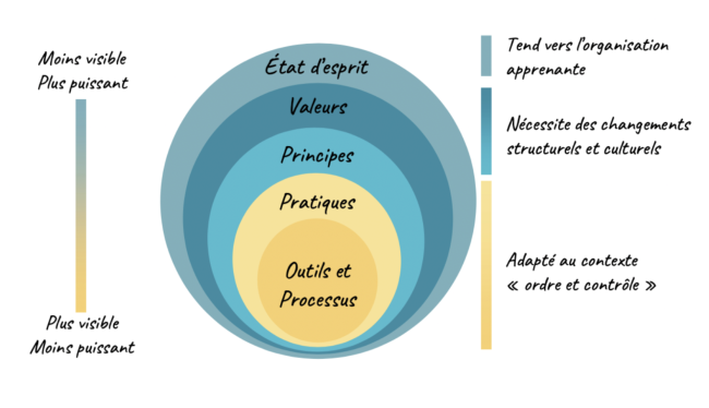Oignon de la méthode Agile