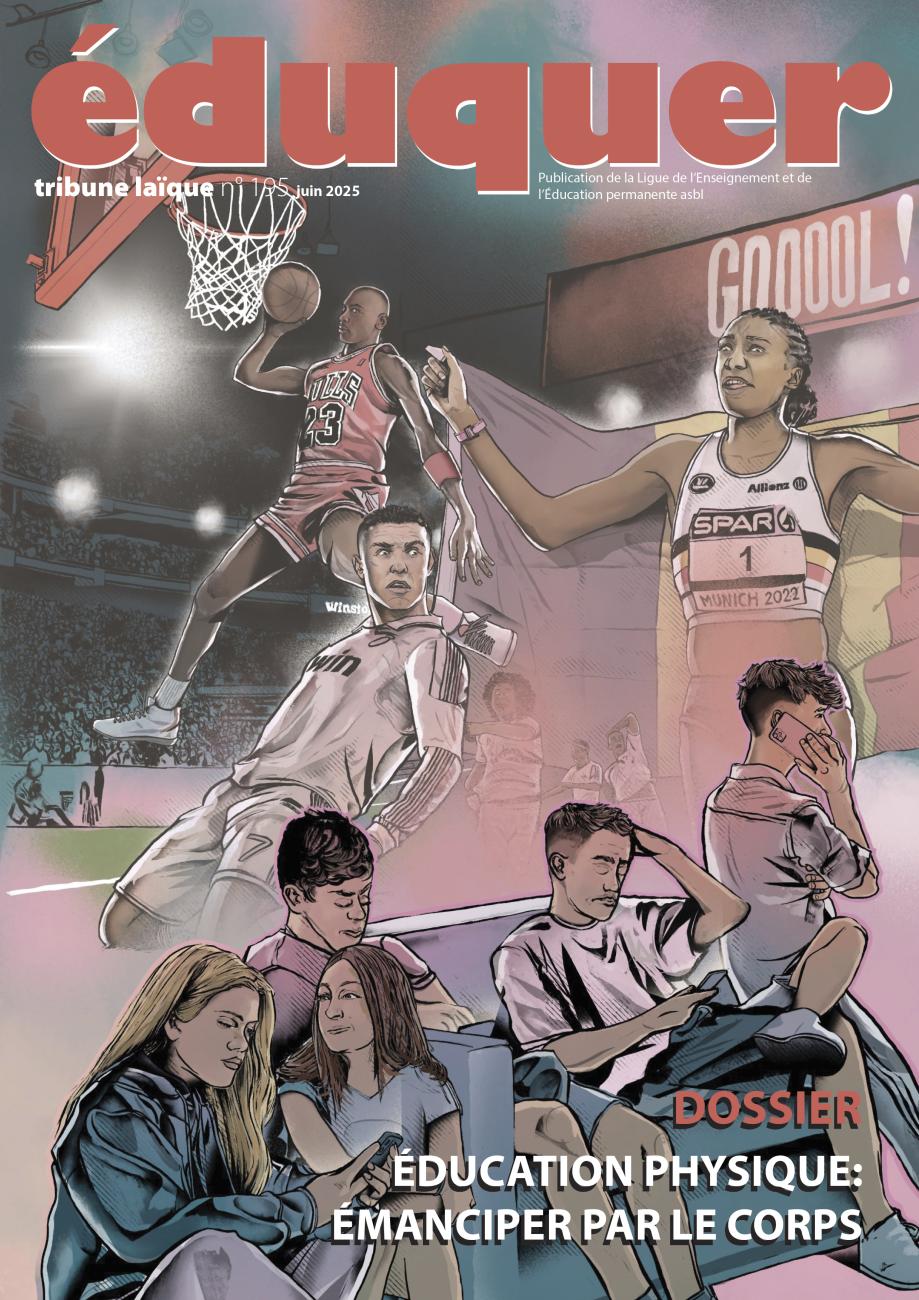 Couverture de la revue Eduquer n°195 consacrée au sport