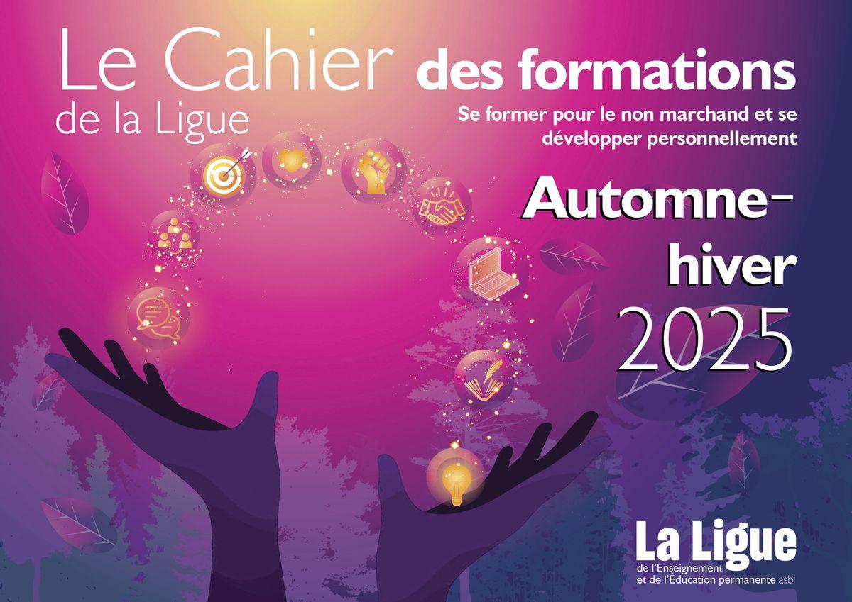 Couverture du cahier des formations automne 2025