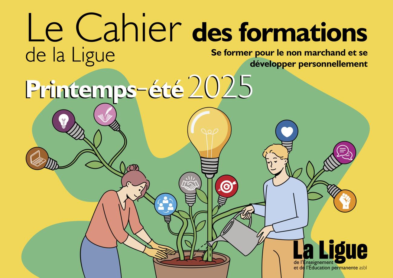 Couverture du Cahier des formations Printemps-été 2025
