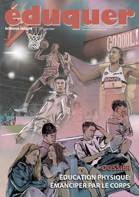 Couverture de la revue Eduquer n°195 consacrée au sport